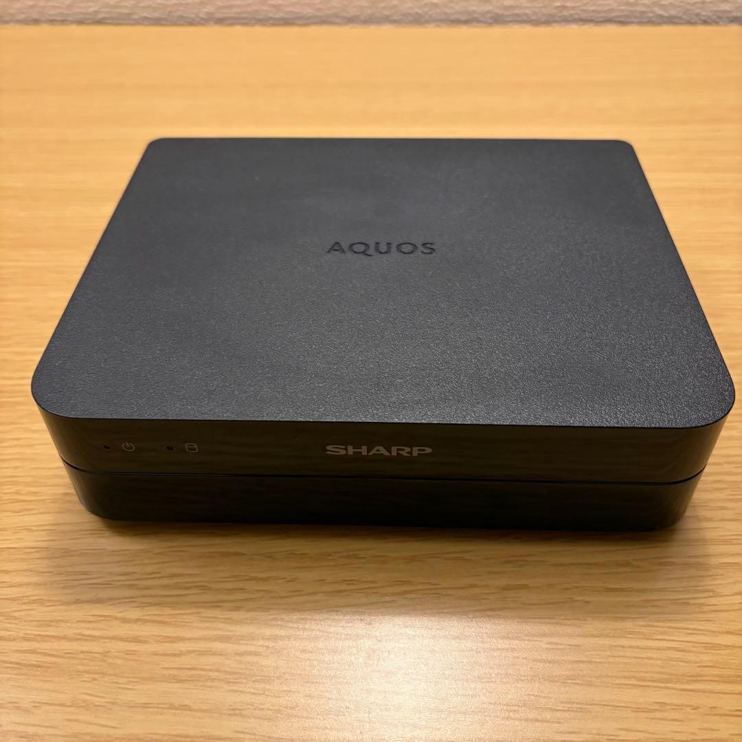 【美品】シャープ ポータブル液晶テレビ AQUOS ブラック 2T-C12AF