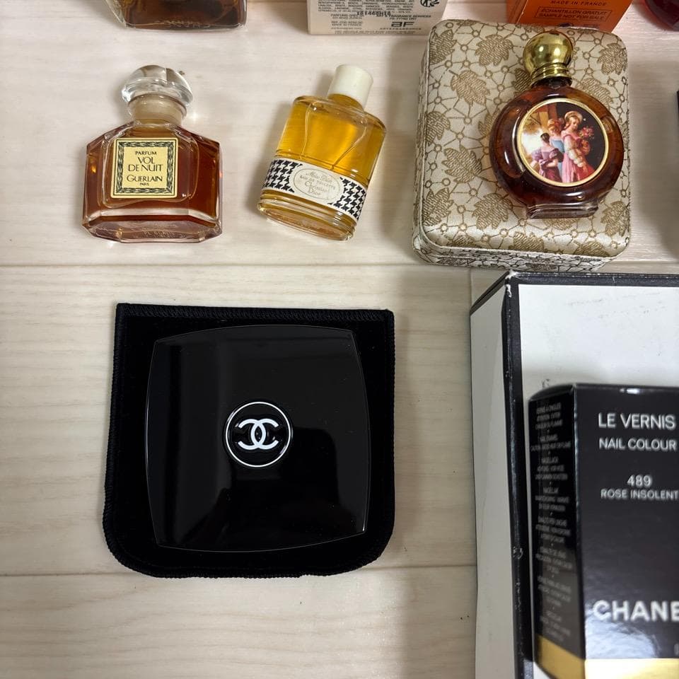 CHANEL　HERMES　DIOR　GUCCI　香水　化粧品　まとめ　デパコス