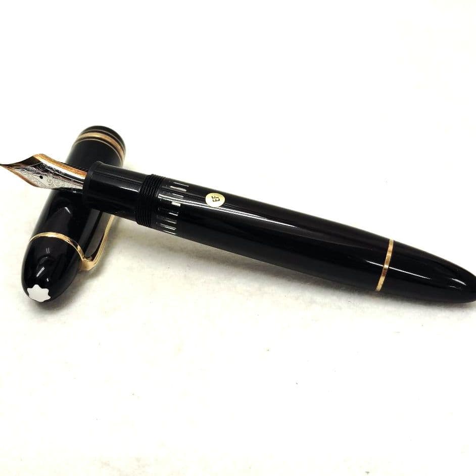 【T】Montblanc Meisterstuck　万年筆　ブラック　14K