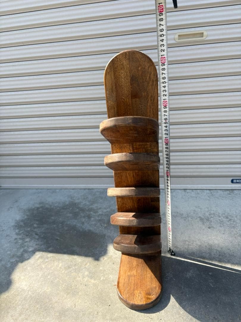 【ハンドメイド】木製ニット帽スタンド 無垢材 ナチュラル家具