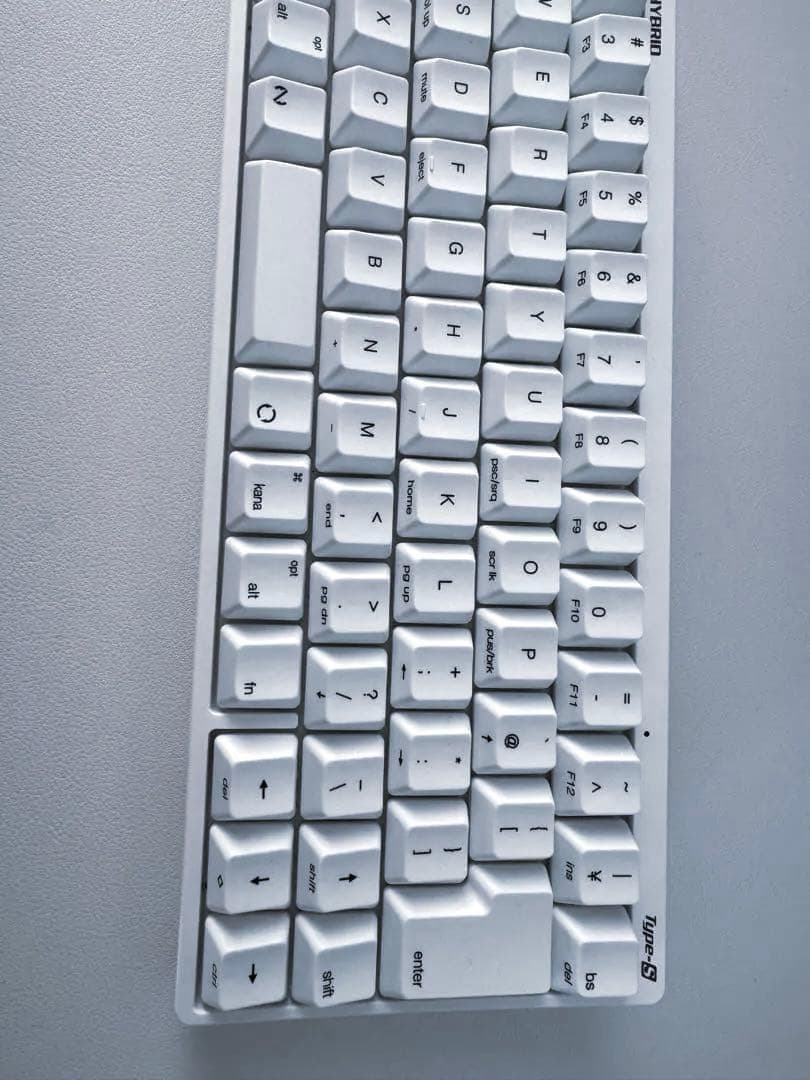 HHKB Professional HYBRID Type-S 日本語 雪 美品