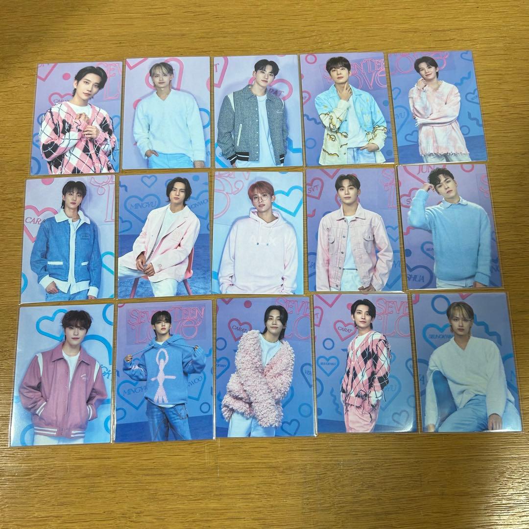 SEVENTEEN セブチ love トレカ セミコンプリート