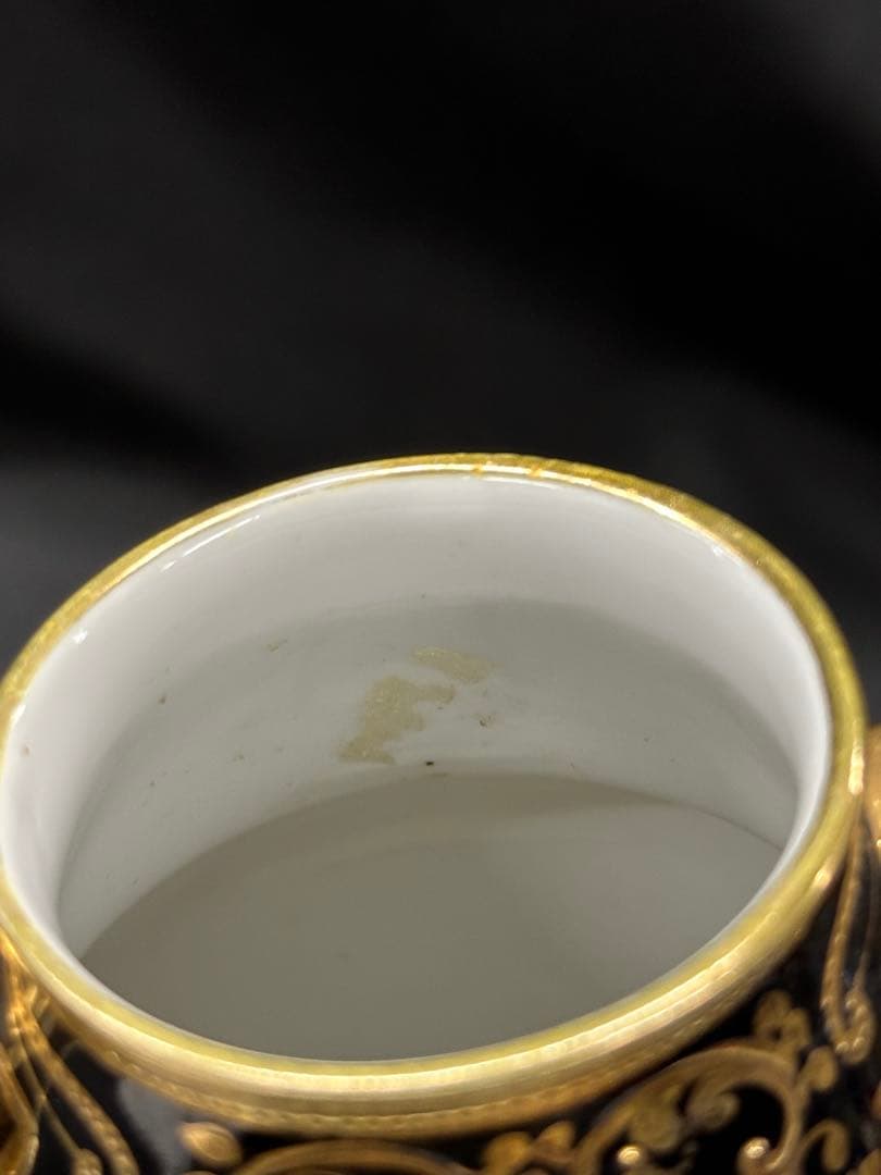 【USED】Noritake OldNoritake ノリタケ　花瓶　壺　白鳥