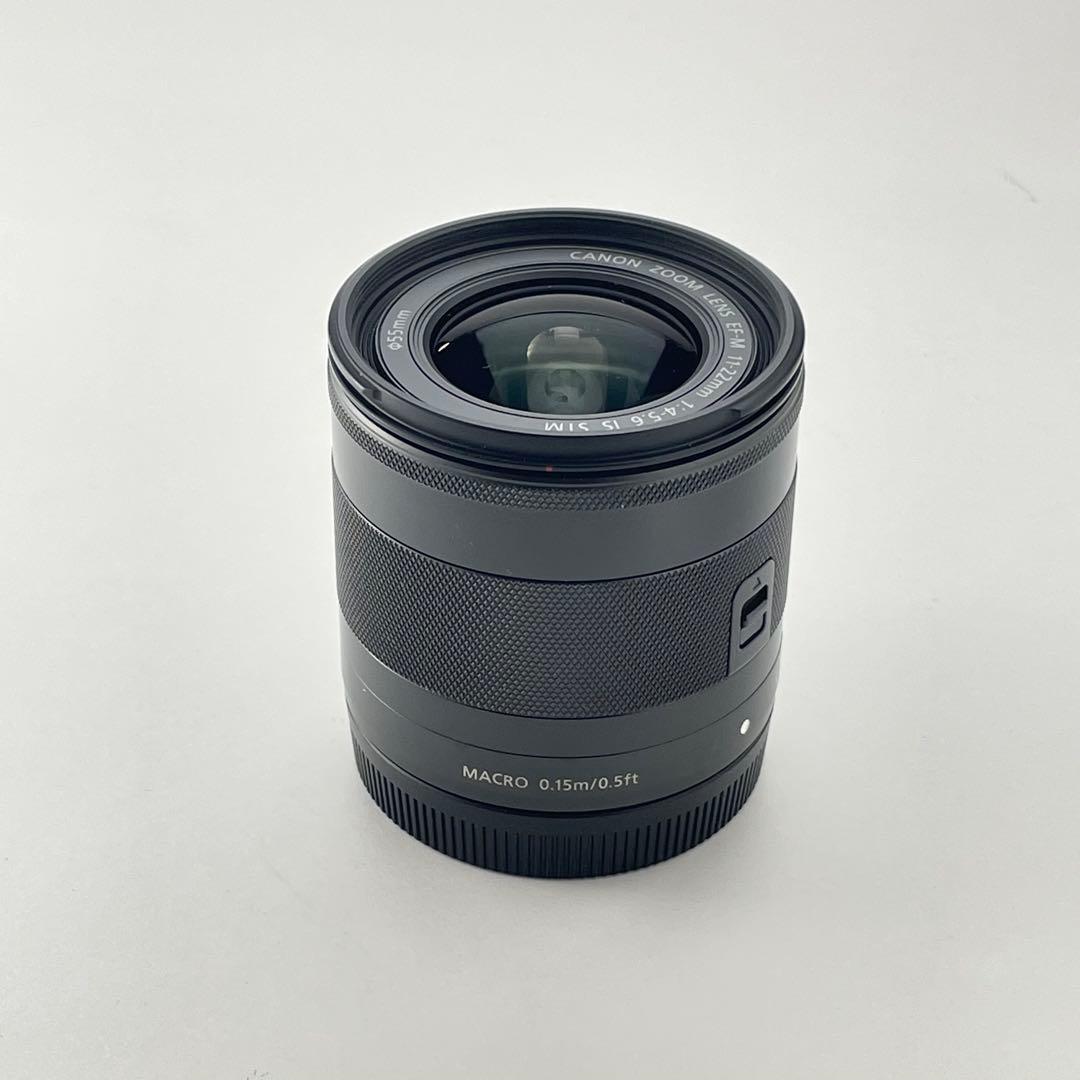 【美品・返品保証】Canon EF-M 11-22mm f4-5.6 STM