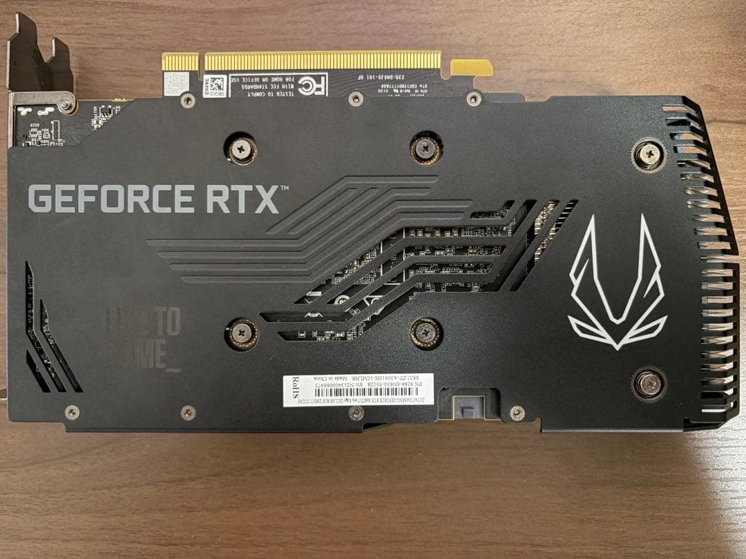 ZOTAC GeForce RTX3060Ti 8G デュアルファン