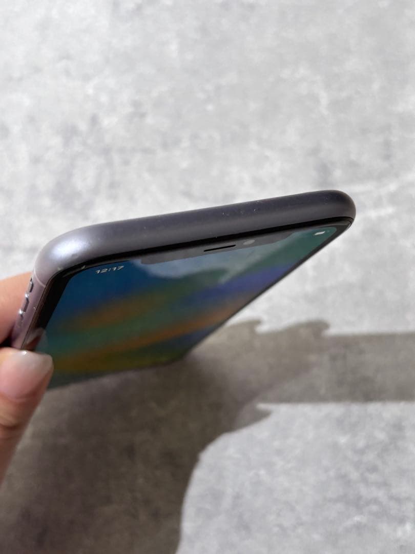 iPhone 11 128GB パープル SIMロックなし バッテリー81%