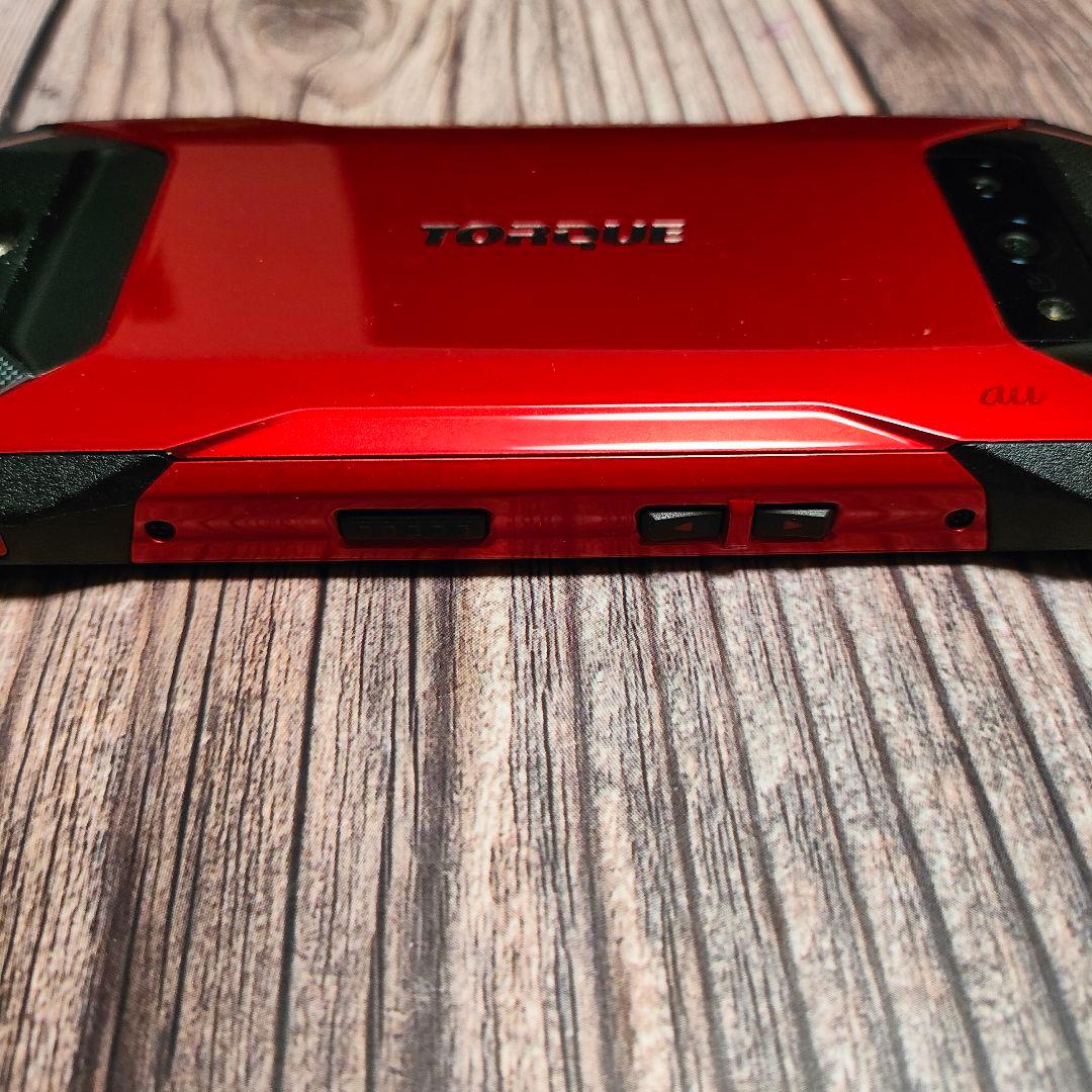 TORQUE 5G KYG01 レッド SIMフリー 超美品
