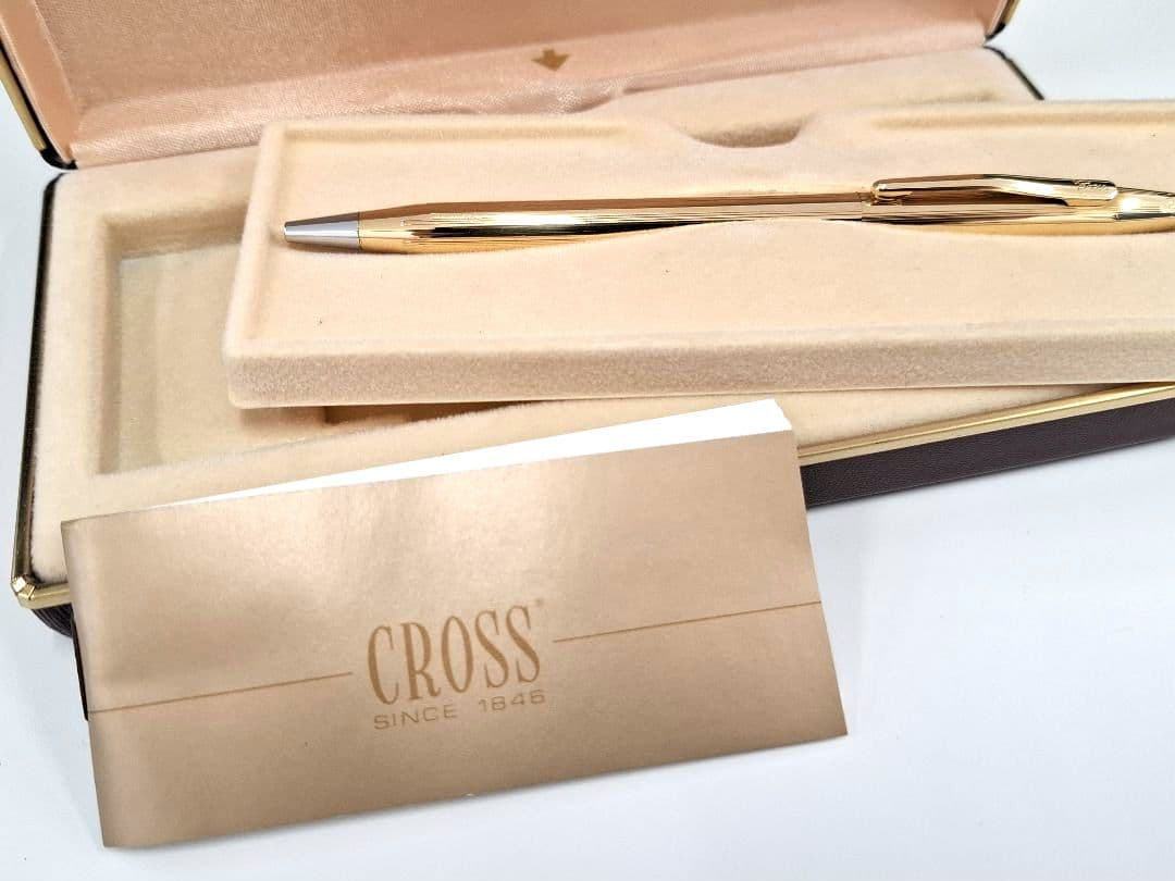 超美品　Cross　クロス　ボールペン　クラシックセンチュリー　18KT　金張り