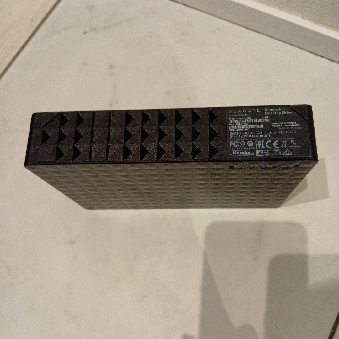 外付けハードディスク・ドライブ SEAGATE Expansion Drive SRD0NF2 3TB