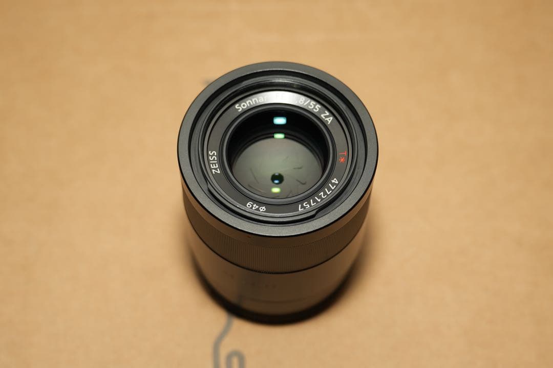 極美品 SONY FE 55mm F1.8 ZA SEL55F18Z元箱あり