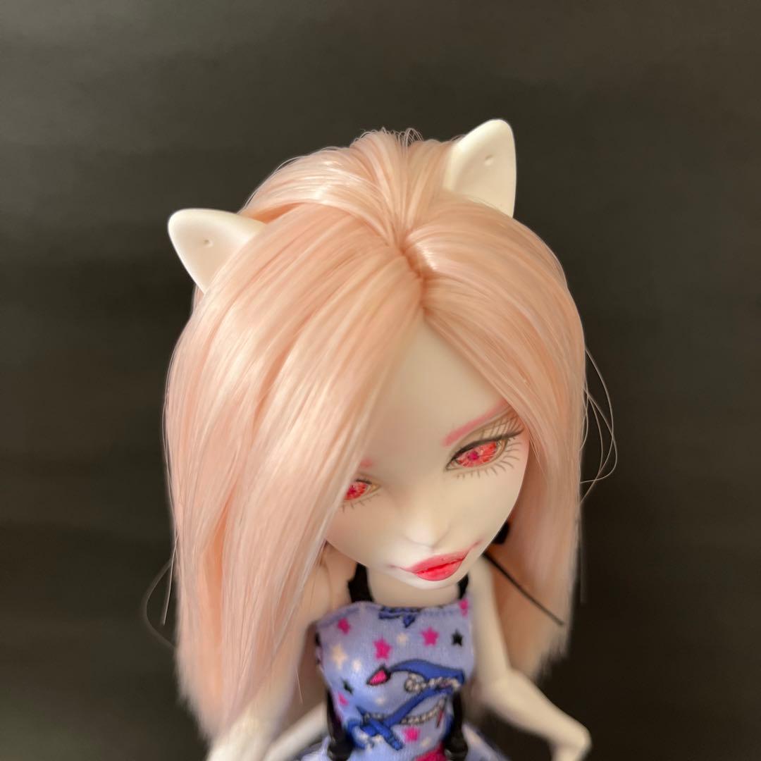 R*•doll♡カスタムリペイント　モンスターハイ　キャットリーヌ　尻尾付き