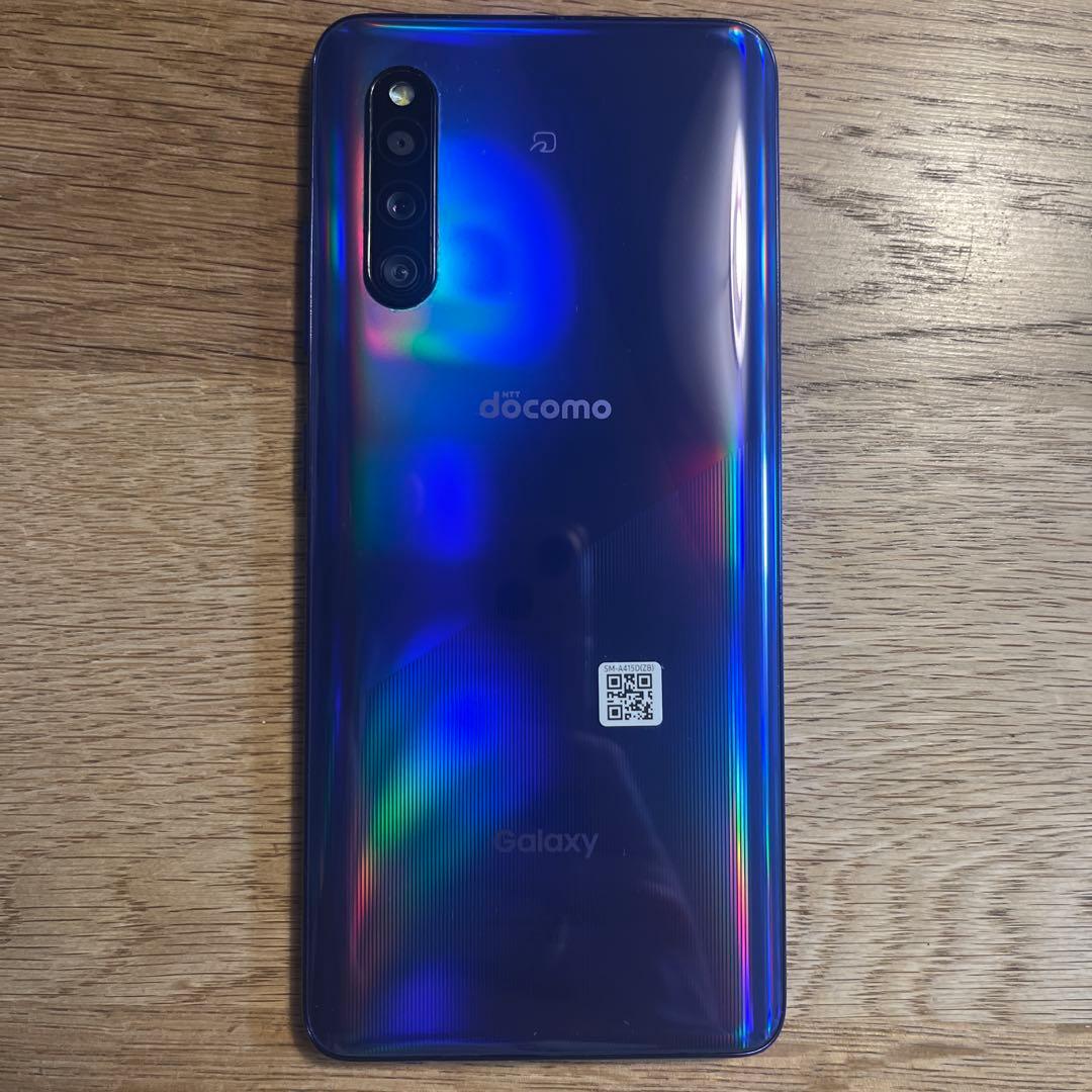 docomo Galaxy A41 SC-41A ブルー 本体のみ 美品