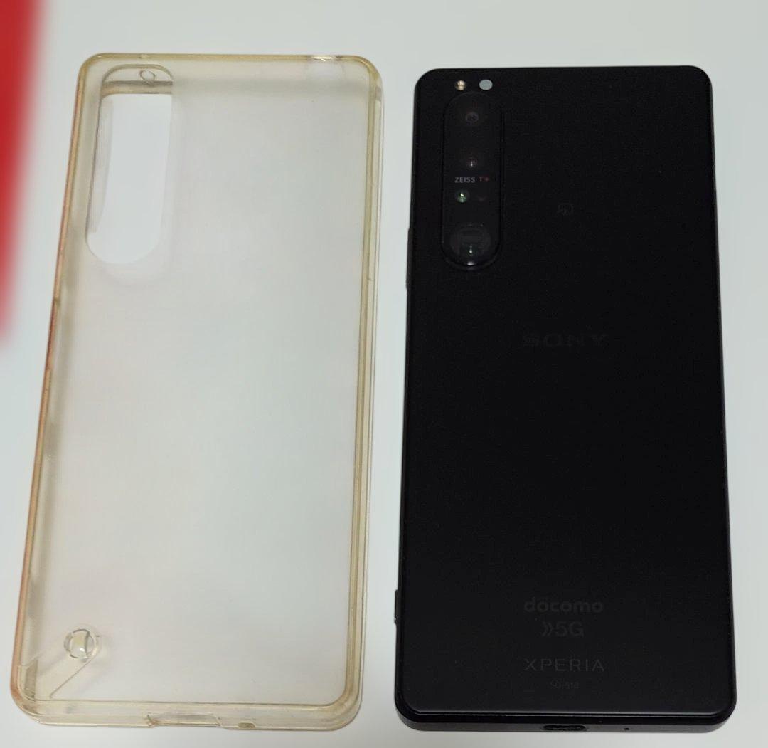 エクスペリア1 Ⅲ 本体美品 ブラック 黒 XPERIA