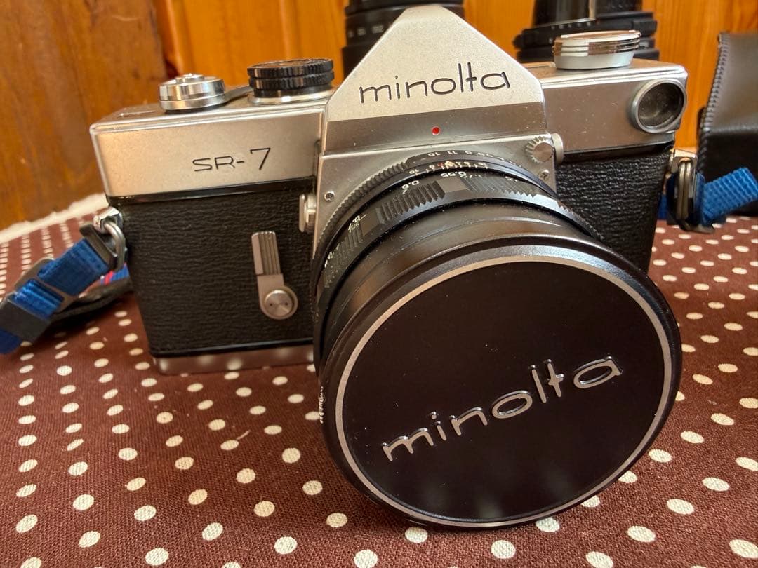 Minolta SR-7 & α7700i フィルムカメラ　望遠レンズ　ジャンク