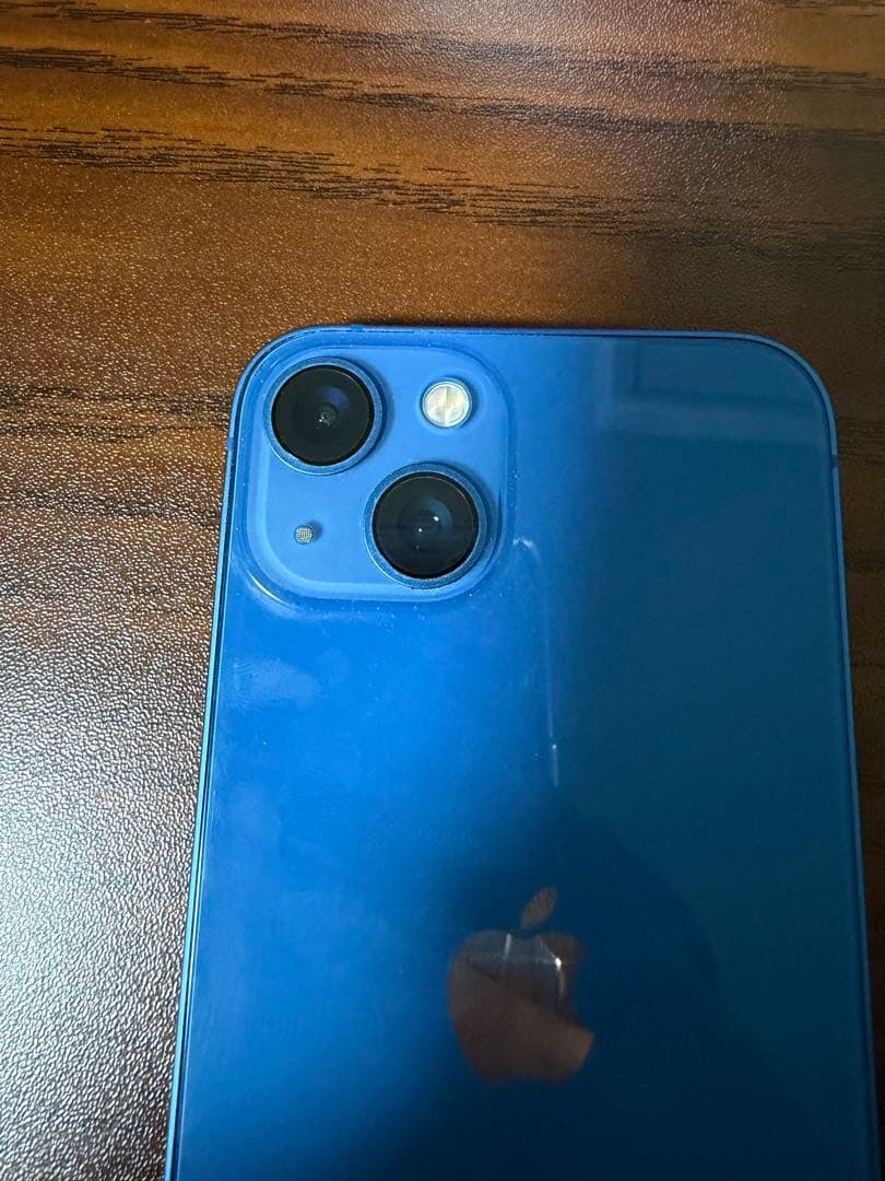 iPhone13 simフリー　ブルー