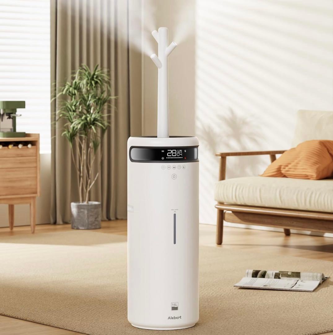 【極美品】Alebert 加湿器 大容量 16L 最大60畳適用