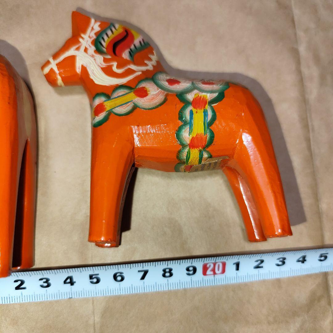 ダーラナホース　馬　2体セット　北欧　スゥエーデン