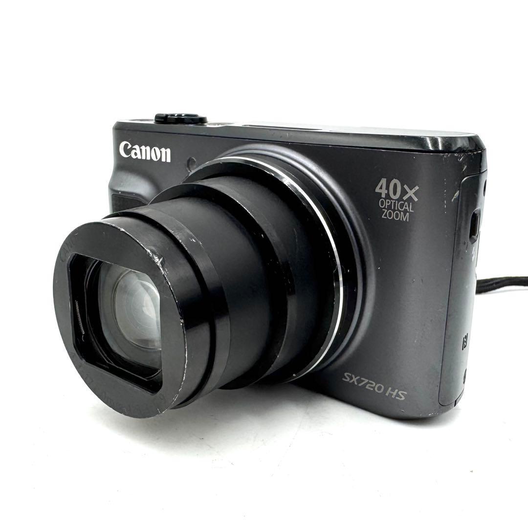動作良好 Canon PowerShot SX720HS ブラック キャノン