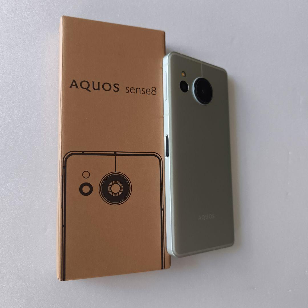 AQUOS sense8 ペールグリーン 本体