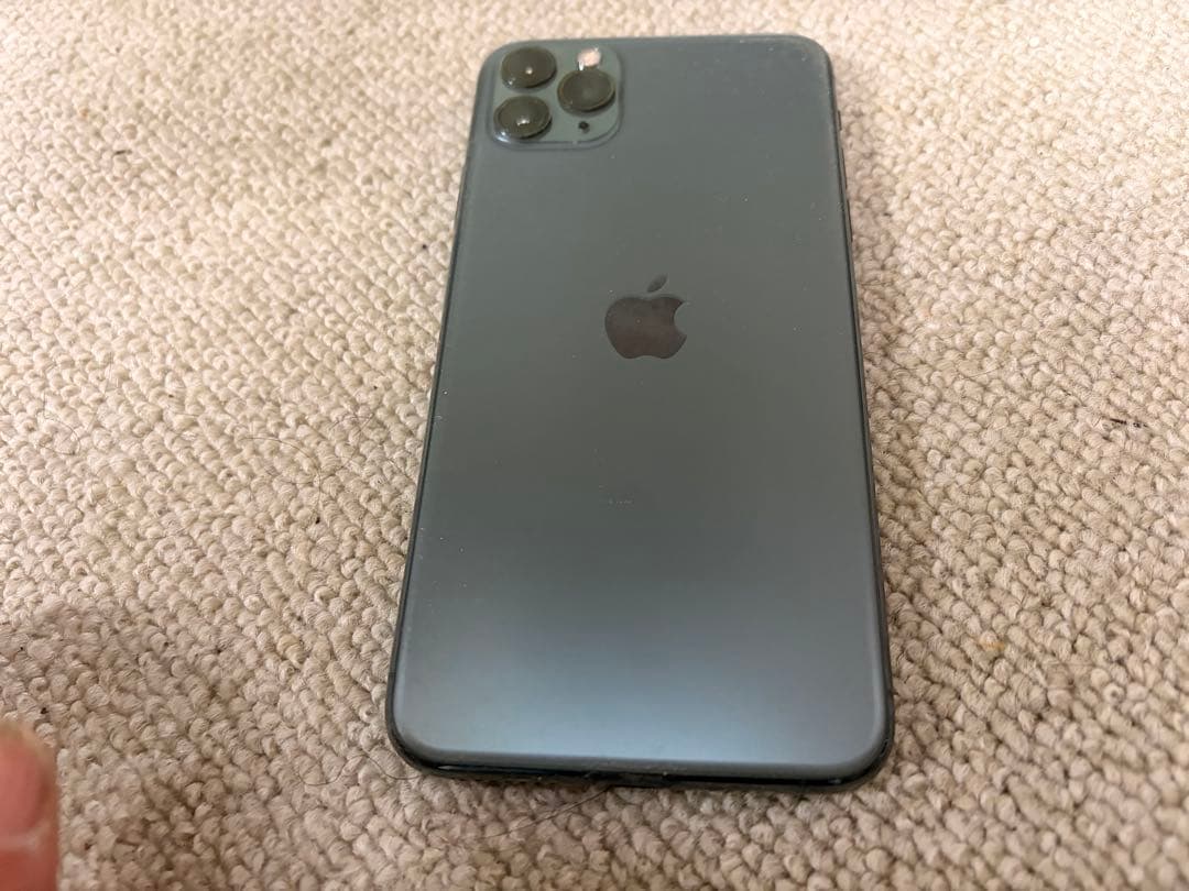 iPhone11 Pro max 64gミッドナイトグリーン バッテリー100%
