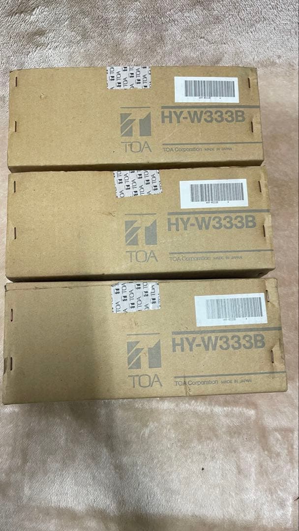 新品 TOA スピーカー取付金具 HY-W333B 3個