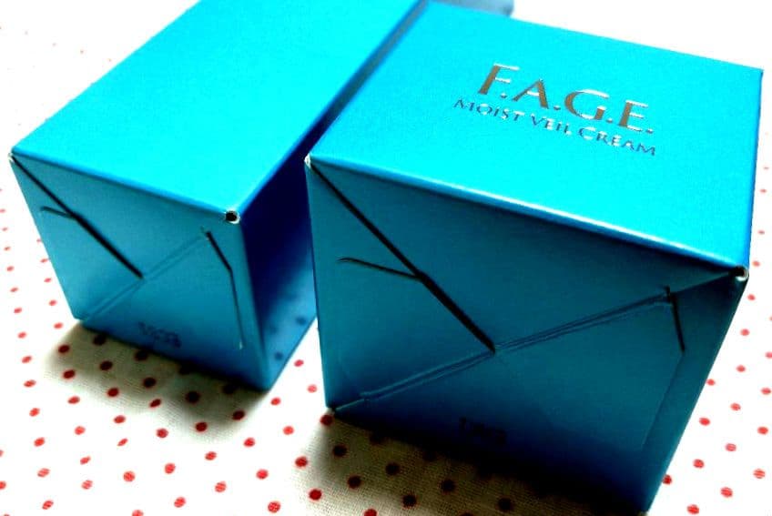 F.A.G.E. 保湿化粧水・保湿クリーム