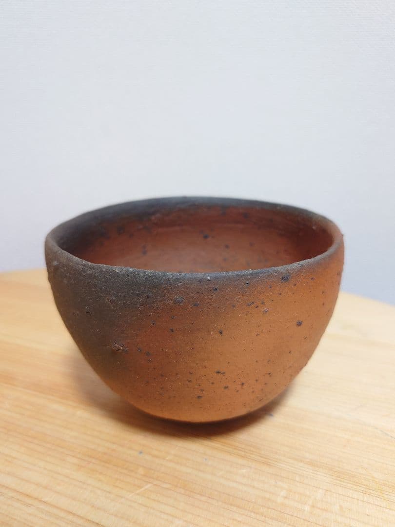 森岡成好さん　碗　茶碗　焼締め