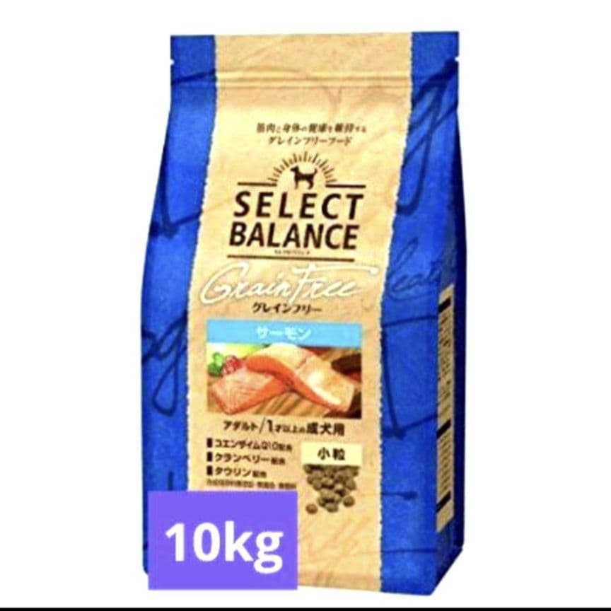 セレクトバランス グレインフリー アダルト サーモン 成犬用 10kg✕２