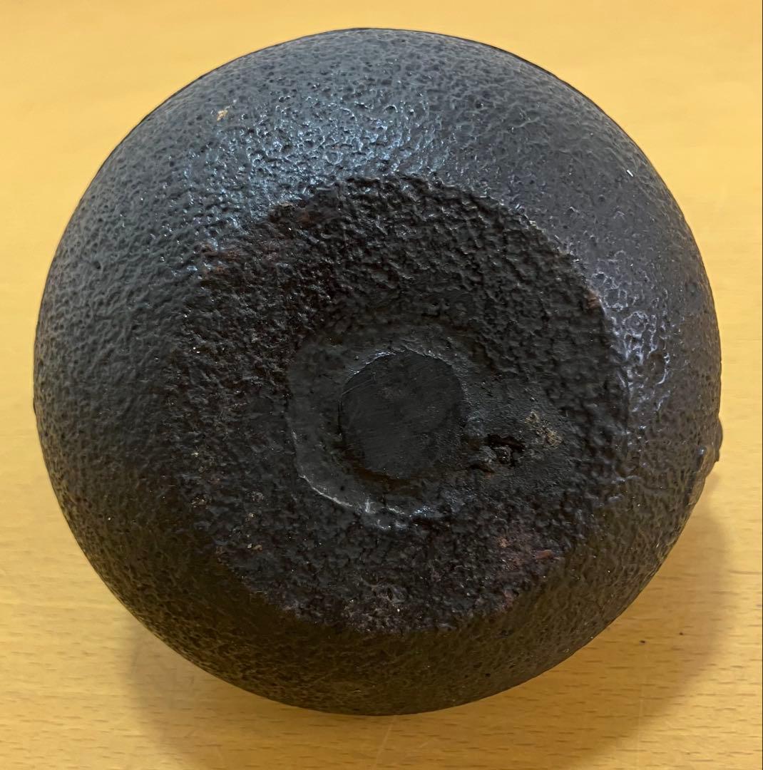 【希少・非売品】資生堂 花椿マーク入り 南部鉄器 鉄瓶 急須 盛岡南部 刻印
