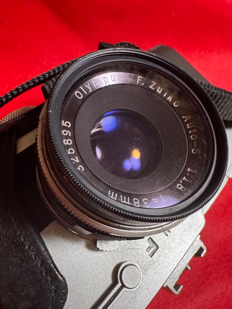 OLYMPUS PEN F + F.Zuiko 38mm F1.8 ケース付
