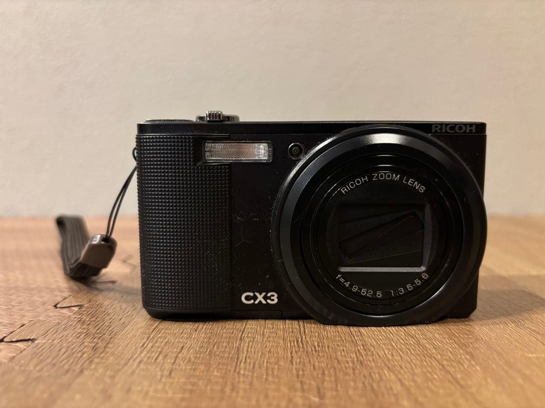 RICOH CX3 デジタルカメラ ブラック