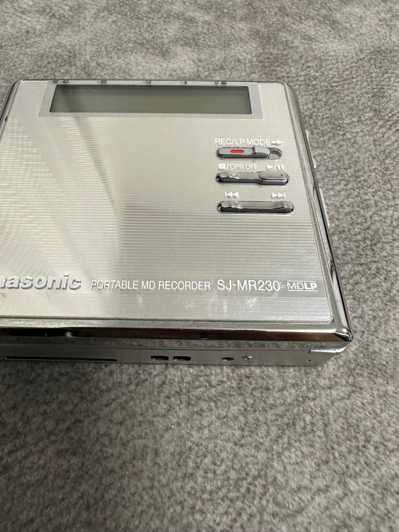 Panasonic ポータブルMDレコーダー SJ-MR230