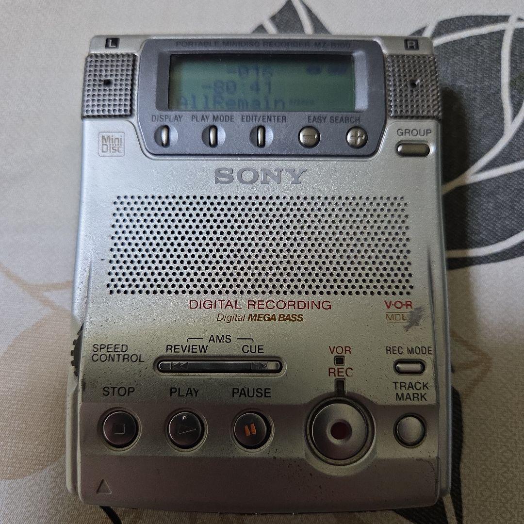 SONY ポータブルMDレコーダー MZ-B100 ジャンク
