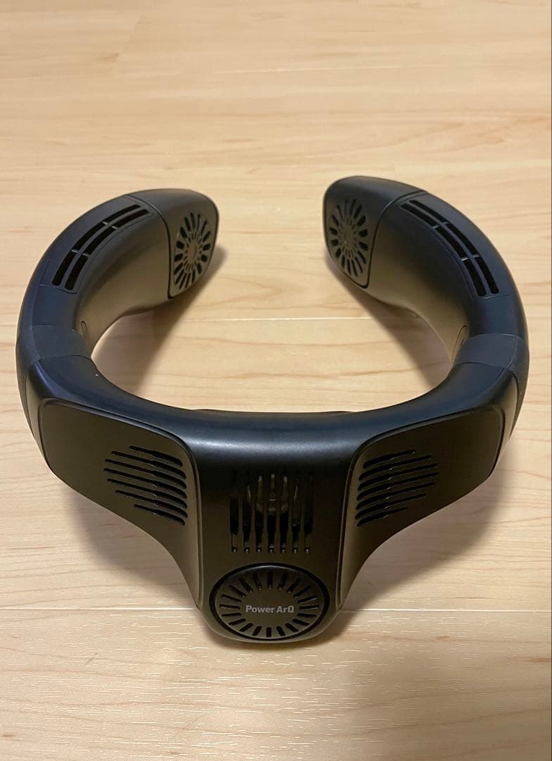 PowerArQ ネッククーラー Air 冷却＆送風 ブラック 美品【値下げ】