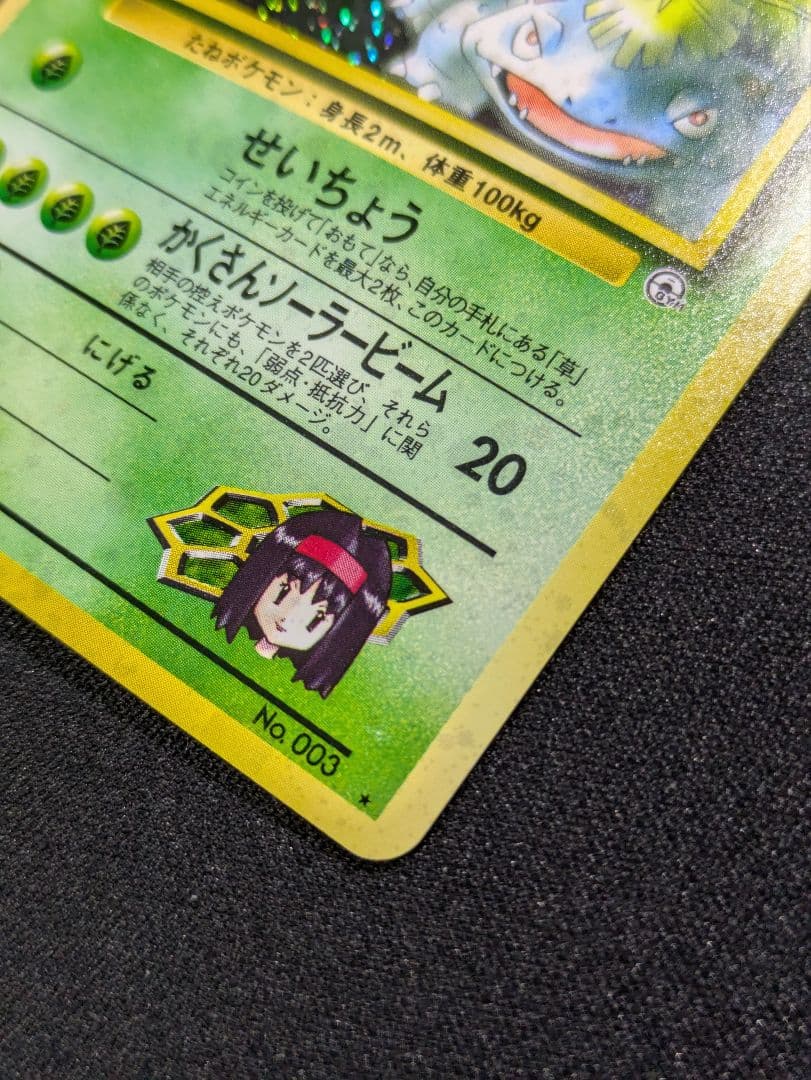 【状態：A-（準美品）エリカのフシギバナ　十字　旧裏【商品連番：1287】