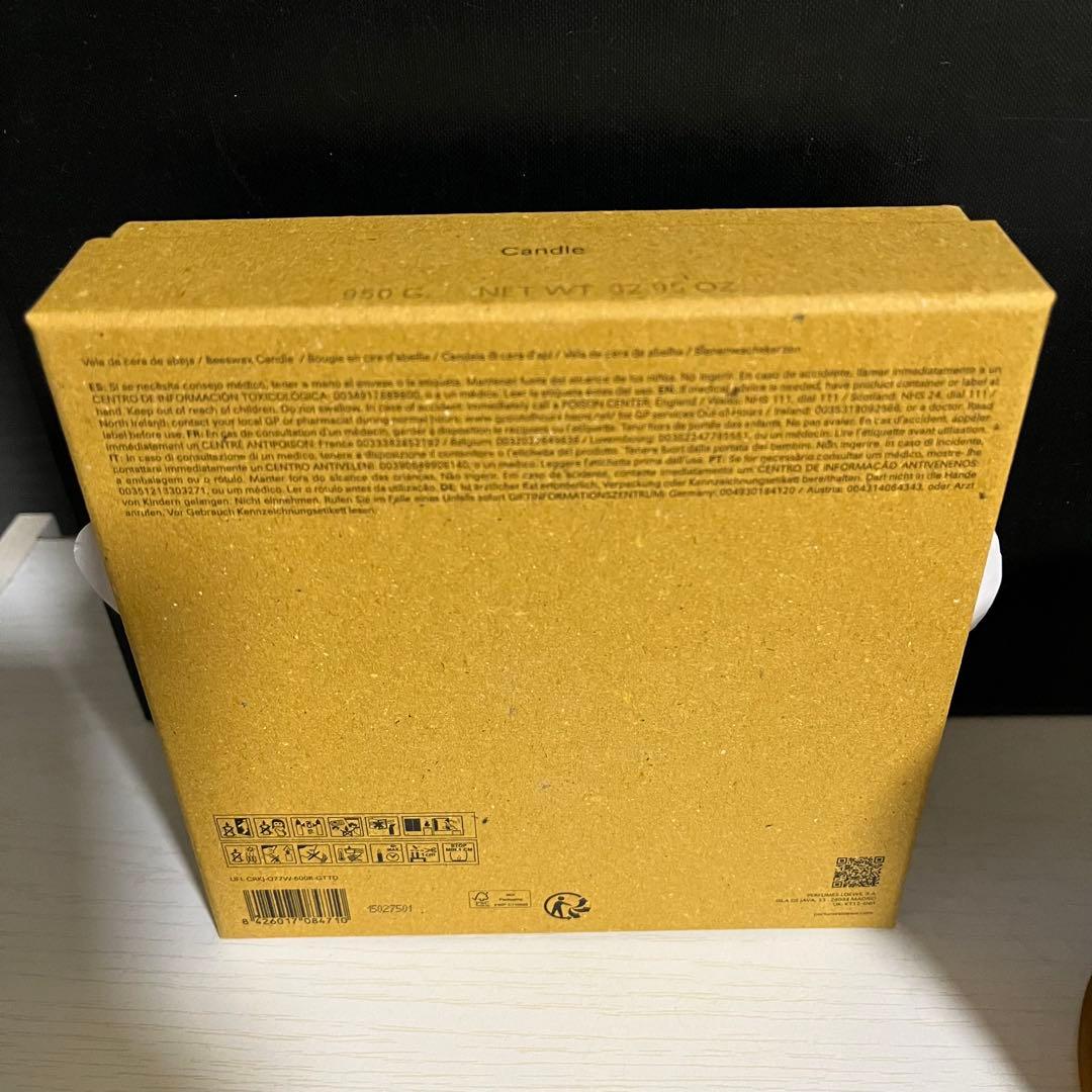 <未使用品>LOEWEロエベキャンドル　ビーワックスブロンズ