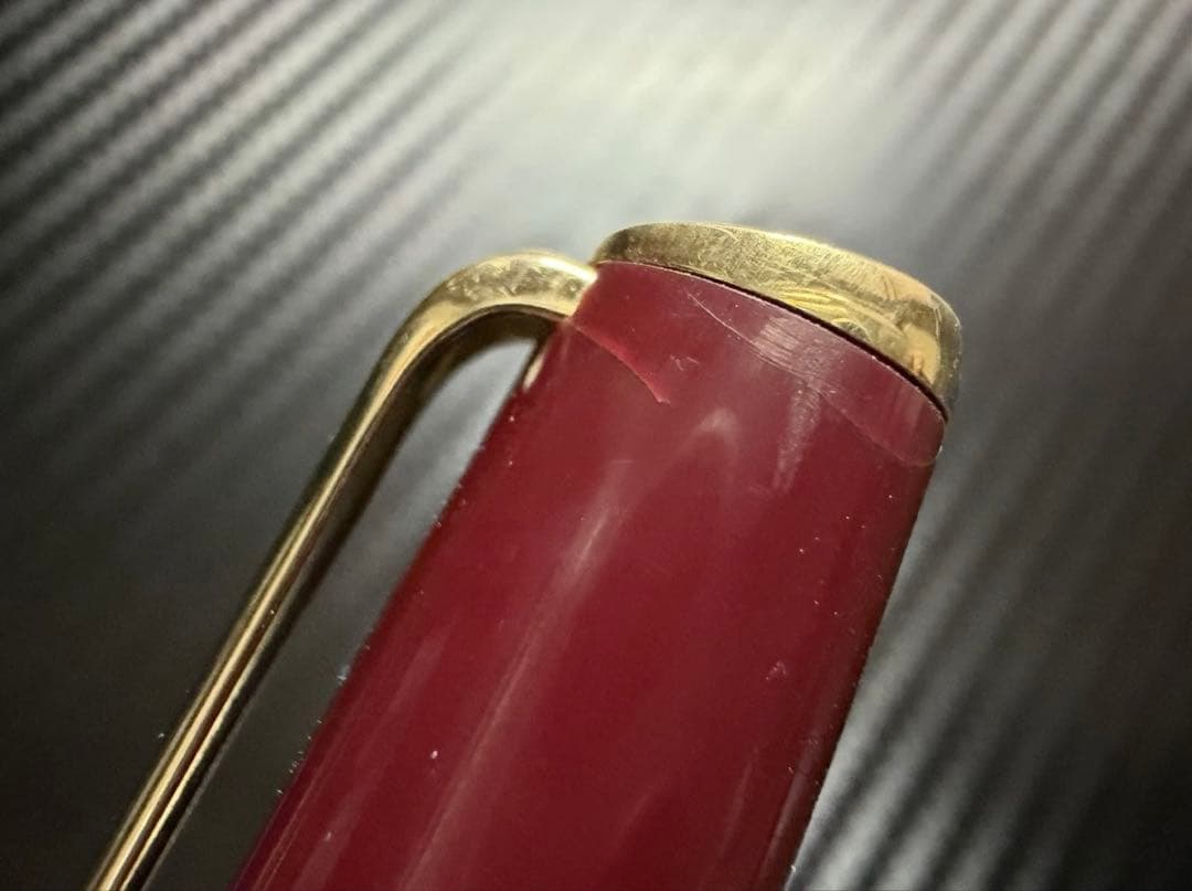 美品 モンブラン クラシック ボルドー M 中字 万年筆