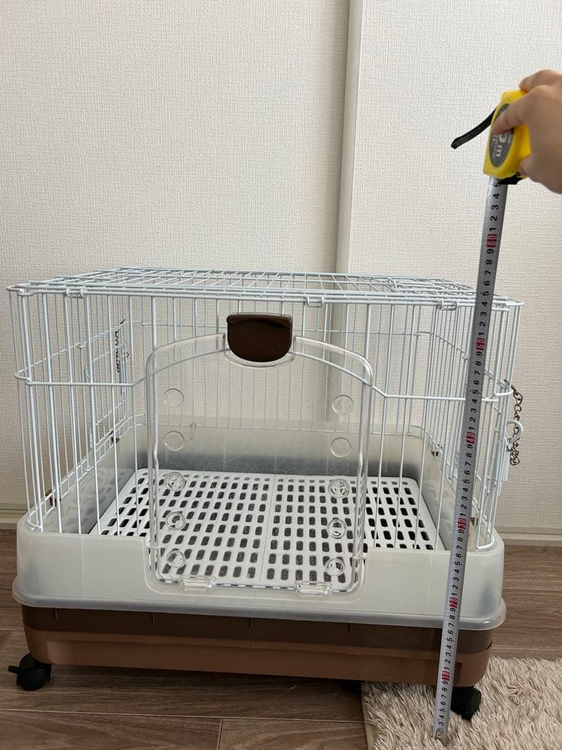 【美品】うさぎ ケージ ミニマルランド カンタンおそうじケージ 【値下げ】
