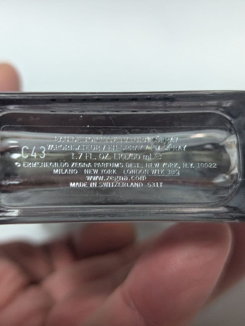 希少エルメネジルドゼニアウォモオードトワレ50ml