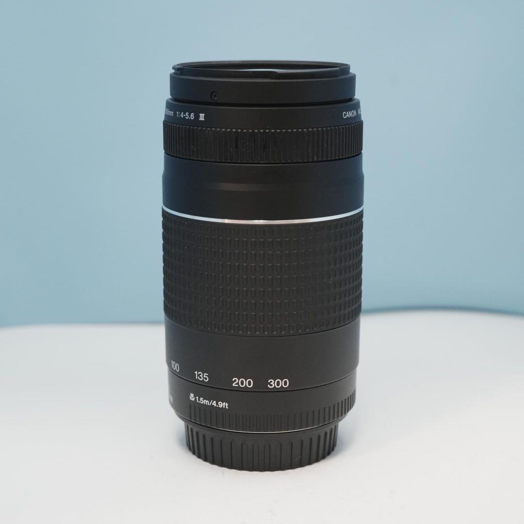 Canon純正 75-300mm 望遠レンズ 美品 a4716