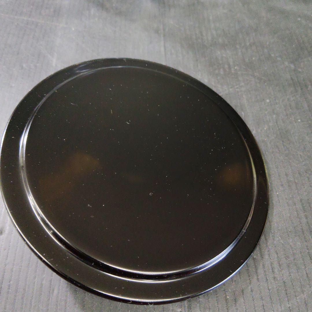 茶道具 義山 水指 雅洋作 輪花の翠香紋 塗蓋