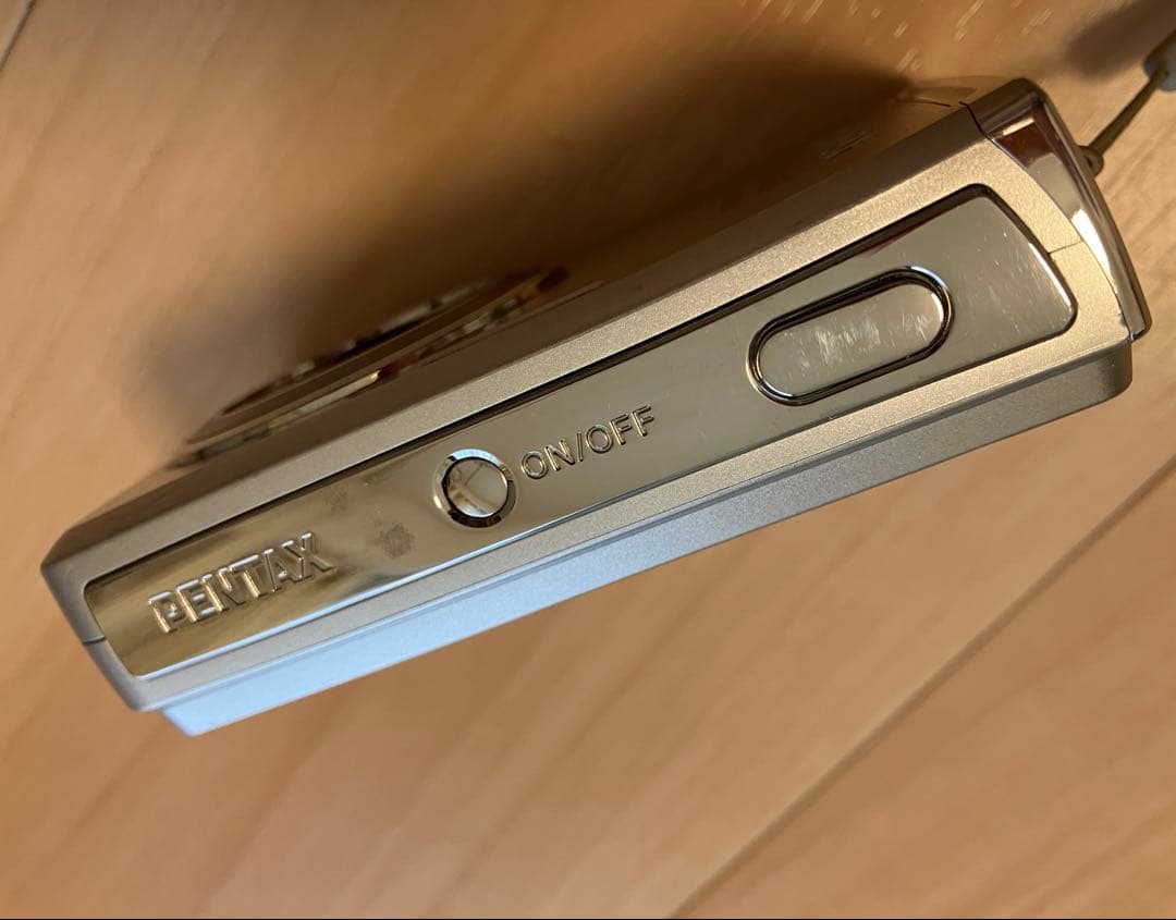 【SDカード付】PENTAX optio E60 シルバー