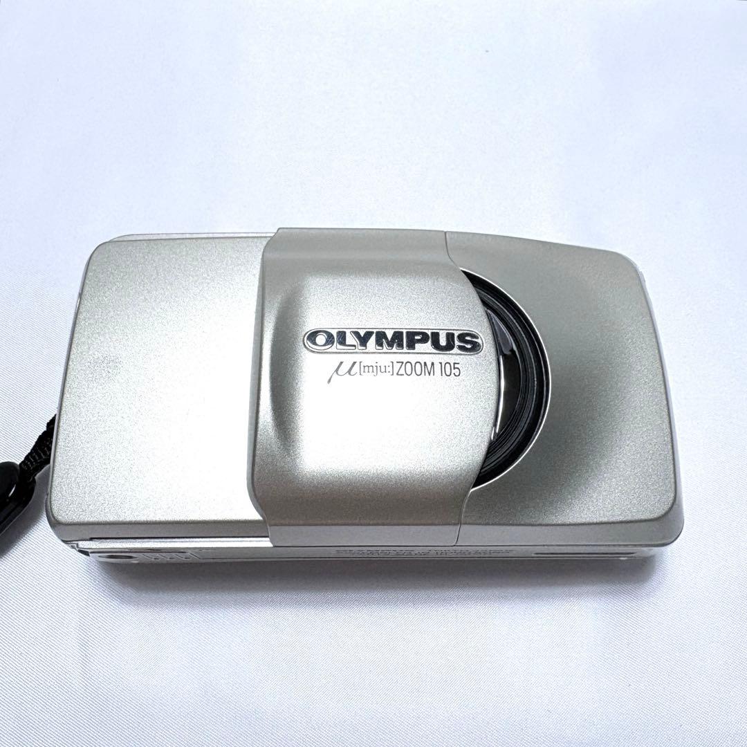 【動作確認済】OLYMPUS μ [mju:] ZOOM 105 フィルムカメラ