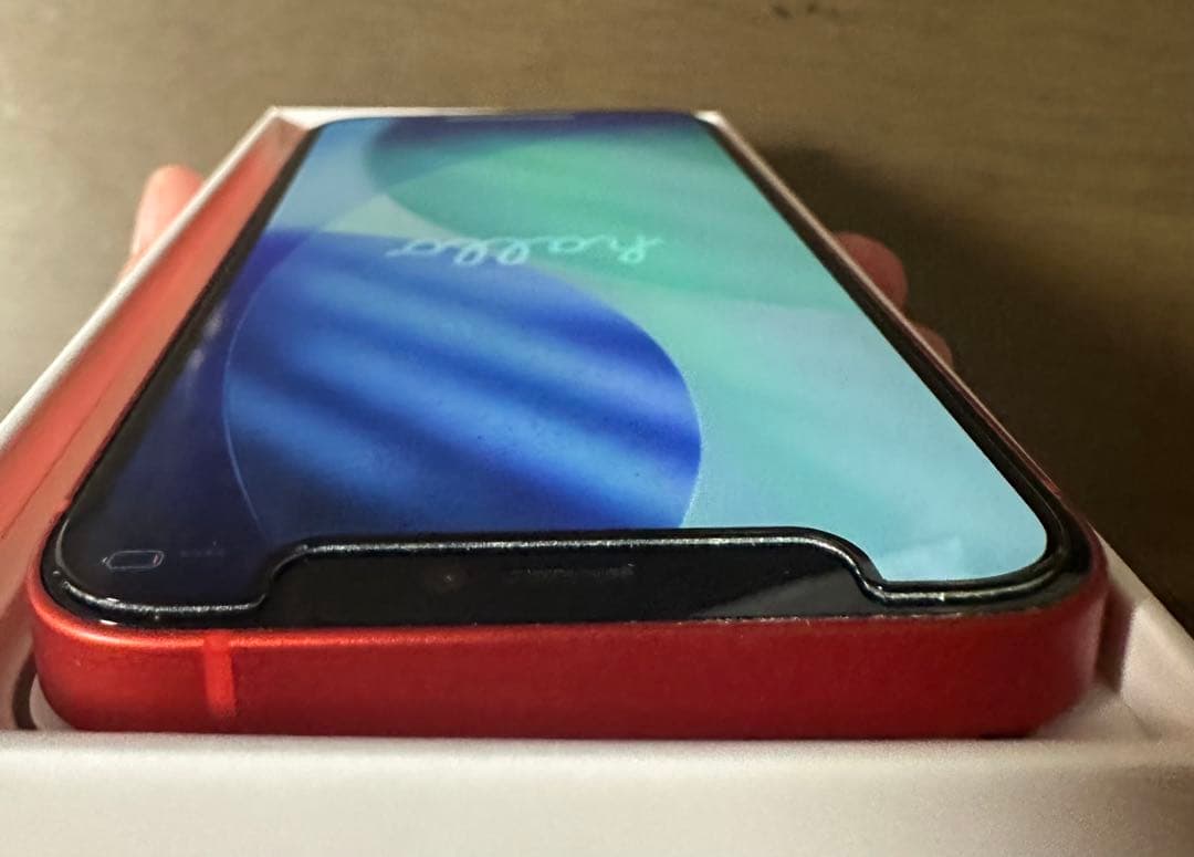 iPhone 12 mini 128GB RED SIMフリー 付属品あり