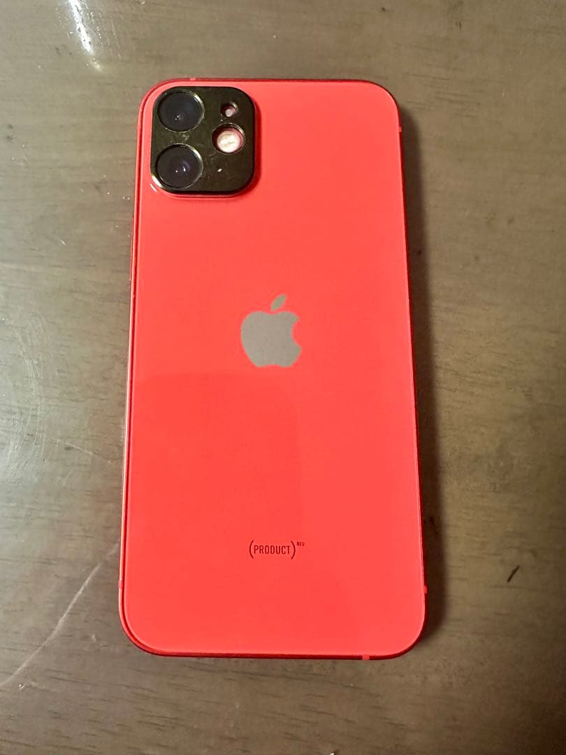 iPhone 12 mini 128GB RED SIMフリー 付属品あり