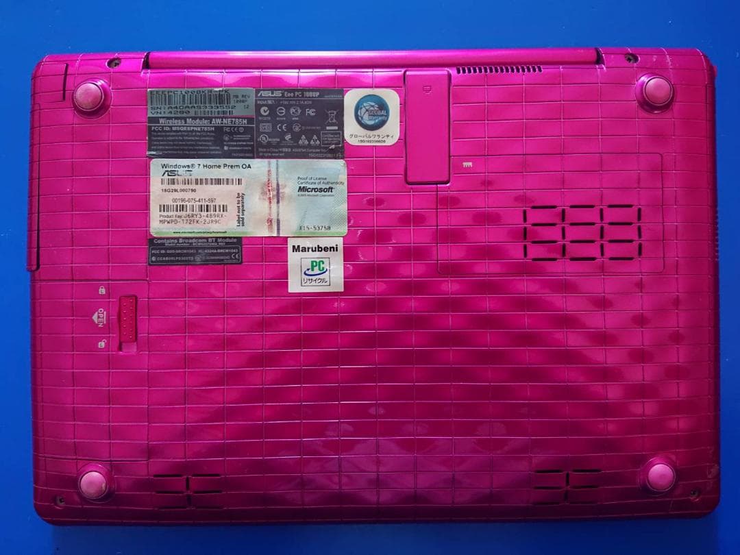 ASUS 1008P(Karim Rasheed ) 10.1型ノートパソコン