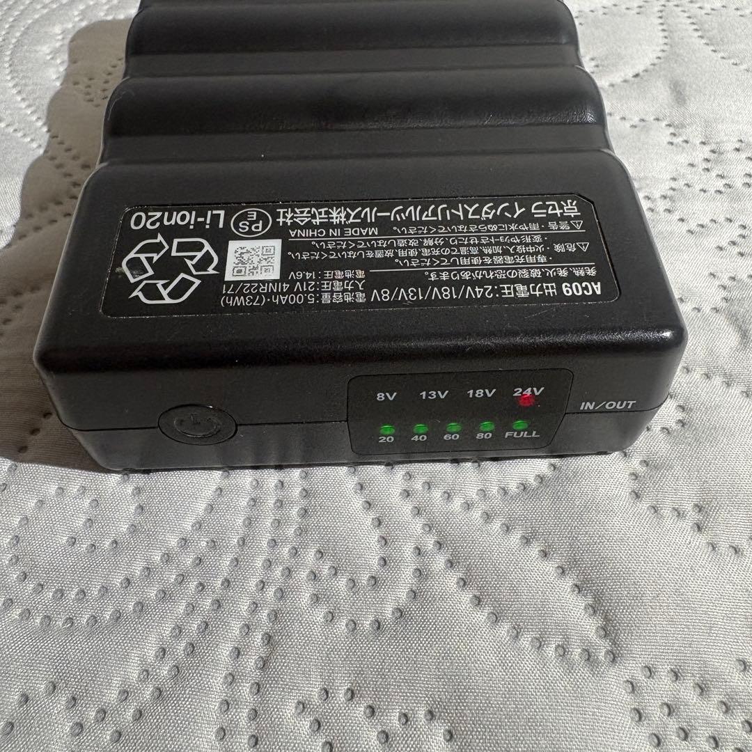BURTLE AC09 24Vバッテリー2個　AC09-1 ブラック