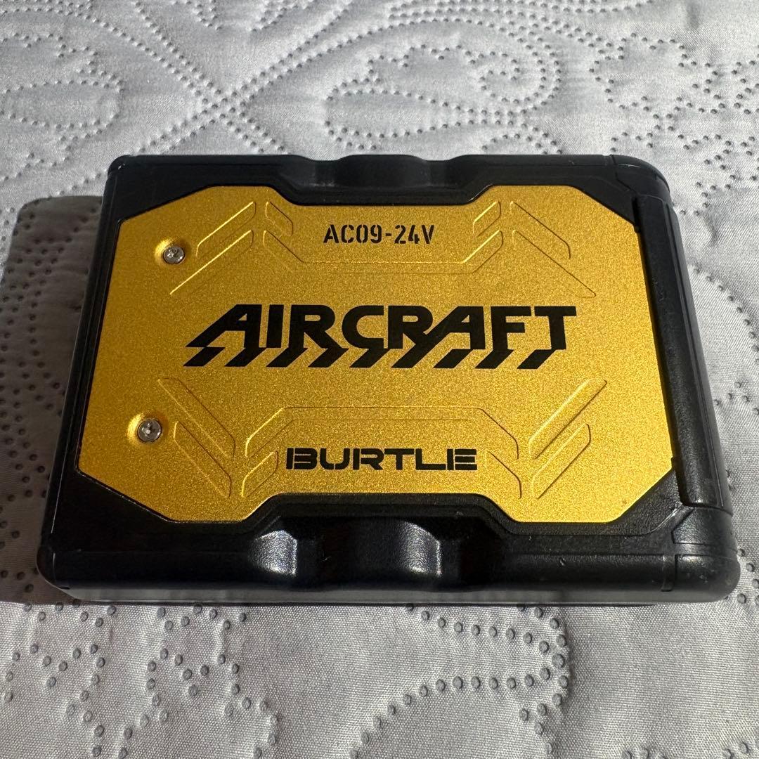 BURTLE AC09 24Vバッテリー2個　AC09-1 ブラック