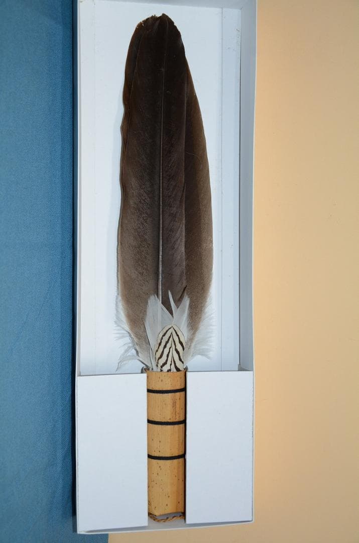 茶道具　羽箒　座箒　約51cm　炭手前 　古物　送料込み