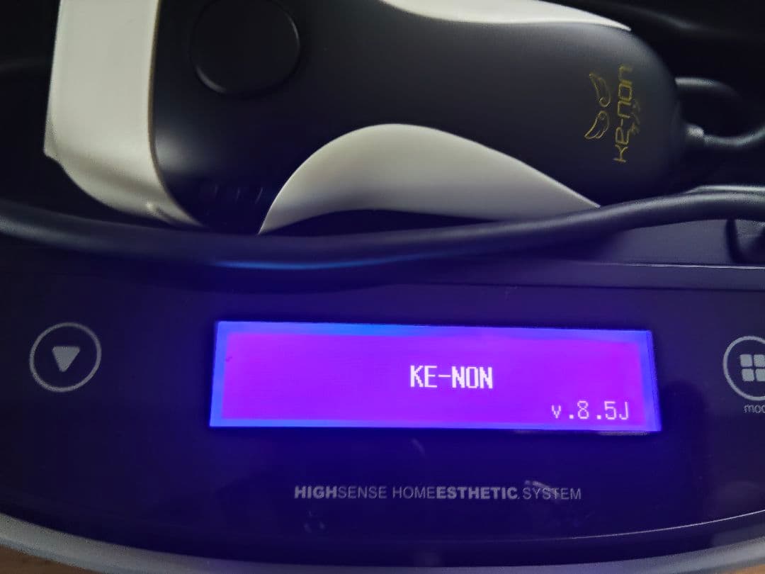 ケノン 8.5 美顔カートリッジ付き ジャンク ke-non 脱毛器